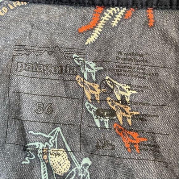 Patagonia 9” Men's Wavefarer Boardshorts Waist 36 Regular fit - Picture 7 of 12